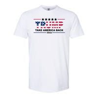 Trump 2024 Take America Back Usa Softstyle CVC T-Shirt