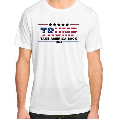 Trump 2024 Take America Back Usa Adult ChromaSoft Performance T-Shirt