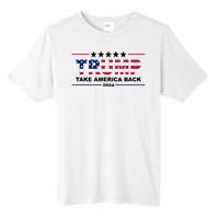 Trump 2024 Take America Back Usa Tall Fusion ChromaSoft Performance T-Shirt