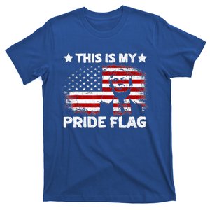 Trump 2024 This Is My Pride Flag 4th Of July American Flag Gift T-Shirt