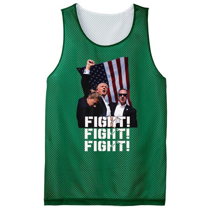 Trump 2024 Us Flag Donald Trump Election Rally Shooting 2024 Mesh Reversible Basketball Jersey Tank