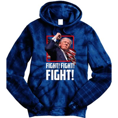 Trump 2024 Us Flag Donald Trump Election Rally Shooting 2024 Tie Dye Hoodie