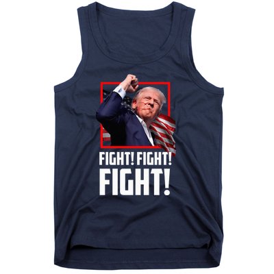 Trump 2024 Us Flag Donald Trump Election Rally Shooting 2024 Tank Top