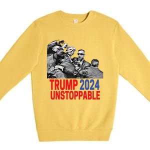 Trump 2024 Usa President Elections Pennsylvania Voters 2024 Premium Crewneck Sweatshirt