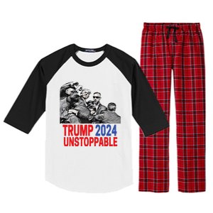 Trump 2024 Usa President Elections Pennsylvania Voters 2024 Raglan Sleeve Pajama Set