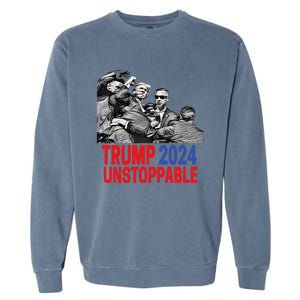 Trump 2024 Usa President Elections Pennsylvania Voters 2024 Garment-Dyed Sweatshirt