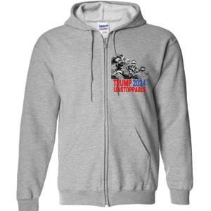 Trump 2024 Usa President Elections Pennsylvania Voters 2024 Full Zip Hoodie