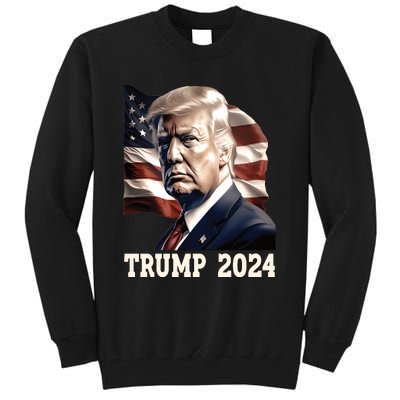 American President Donald Trump 2024 Election Tall Sweatshirt