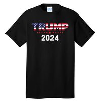 Trump 2024 | Us Flag Tall T-Shirt