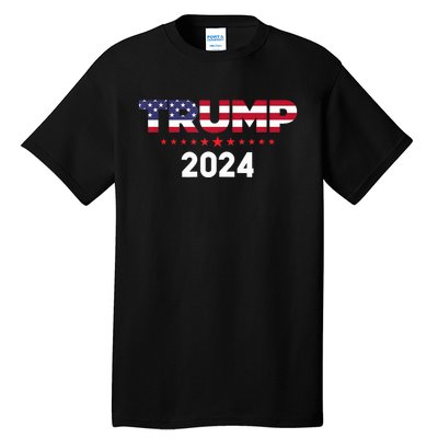 Trump 2024 | Us Flag Tall T-Shirt