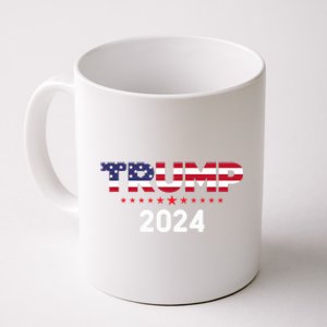 Trump 2024 | Us Flag Coffee Mug