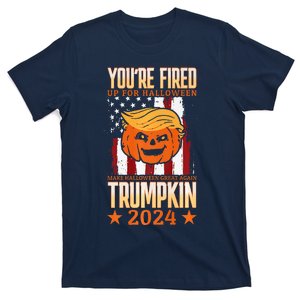 Trumpkin 2024 Usa YouRe Fired Halloween Flag Premium T-Shirt