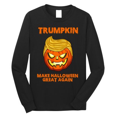 Trumpkin 2024 Usa Make Halloween Great Again Funny Long Sleeve Shirt