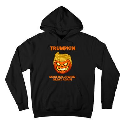 Trumpkin 2024 Usa Make Halloween Great Again Funny Tall Hoodie