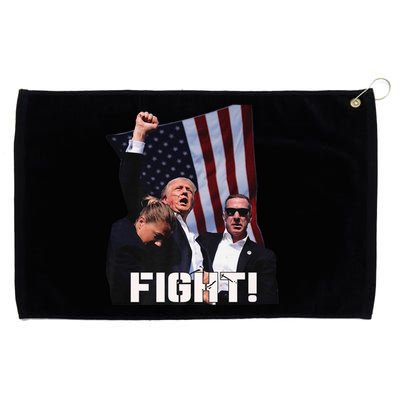 Trump 2024 Us Flag Donald Trump Election Rally Shooting 2024 Grommeted Golf Towel