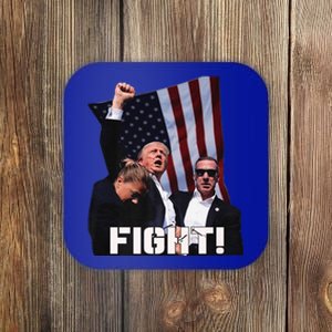 Trump 2024 Us Flag Donald Trump Election Rally Shooting 2024 Coaster