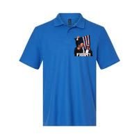 Trump 2024 Us Flag Donald Trump Election Rally Shooting 2024 Softstyle Adult Sport Polo