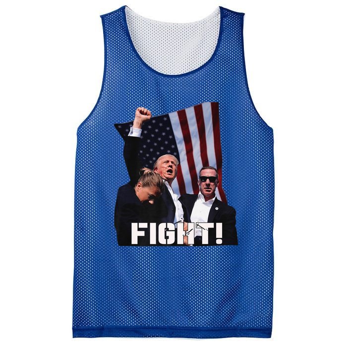 Trump 2024 Us Flag Donald Trump Election Rally Shooting 2024 Mesh Reversible Basketball Jersey Tank