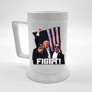 Trump 2024 Us Flag Donald Trump Election Rally Shooting 2024 Beer Stein