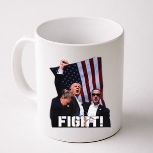 Trump 2024 Us Flag Donald Trump Election Rally Shooting 2024 Coffee Mug