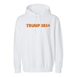 Trumpkin 2024 Usa Make Halloween Great Again Funny Garment-Dyed Fleece Hoodie