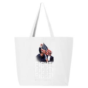 Trump 2024 Us Flag Donald Trump Election Rally Shooting 2024 25L Jumbo Tote