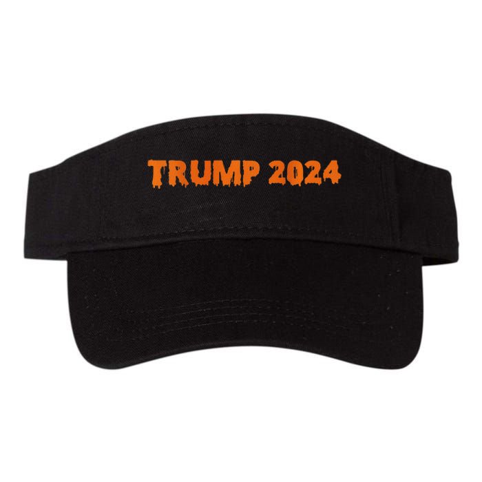 Trumpkin 2024 Usa Make Halloween Great Again Funny Valucap Bio-Washed Visor