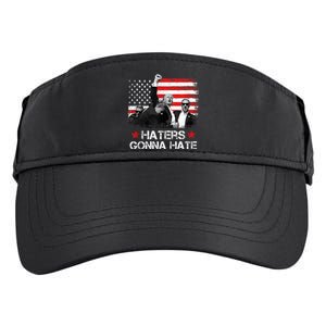 Trump 2024 Us Flag Donald Trump Election Rally Shooting 2024 Adult Drive Performance Visor