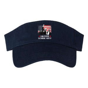 Trump 2024 Us Flag Donald Trump Election Rally Shooting 2024 Valucap Bio-Washed Visor