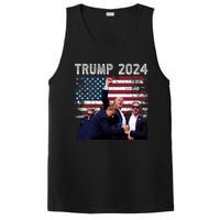 Trump 2024 Us Flag Donald Trump Election Rally Shooting 2024 PosiCharge Competitor Tank