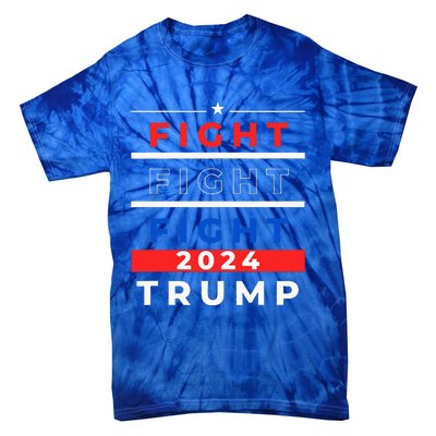 Trump 2024 Us President Will Not Stop Fight For America Tie-Dye T-Shirt