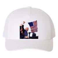 Trump 2024 Us Flag Donald Trump Election Rally Shooting 2024 Yupoong Adult 5-Panel Trucker Hat