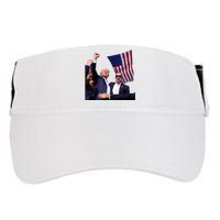 Trump 2024 Us Flag Donald Trump Election Rally Shooting 2024 Adult Drive Performance Visor