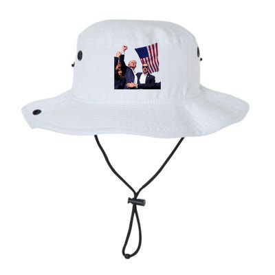 Trump 2024 Us Flag Donald Trump Election Rally Shooting 2024 Legacy Cool Fit Booney Bucket Hat