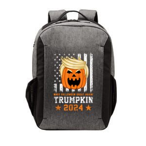 Trumpkin 2024 Usa Make Halloween Great Again Funny Trump Vector Backpack