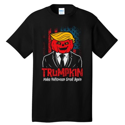 Trumpkin 2024 Usa Make Halloween Great Again Tall T-Shirt