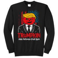 Trumpkin 2024 Usa Make Halloween Great Again Tall Sweatshirt