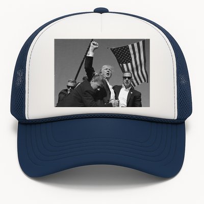 Trump 2024 Us Flag Donald Trump Election Rally Shooting Donald Trump Fist Pump Trucker Hat