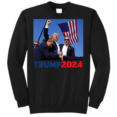 Trump 2024 Us Flag Donald Trump Election Rally Shooting 2024 Sweatshirt