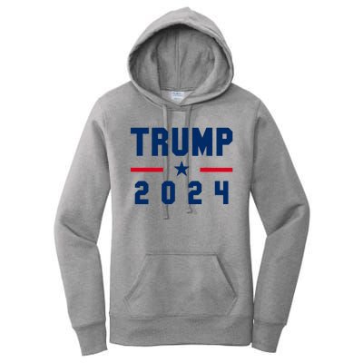 Trump 2024 ULTRA MAGA The Great MAGA King Women's Pullover Hoodie