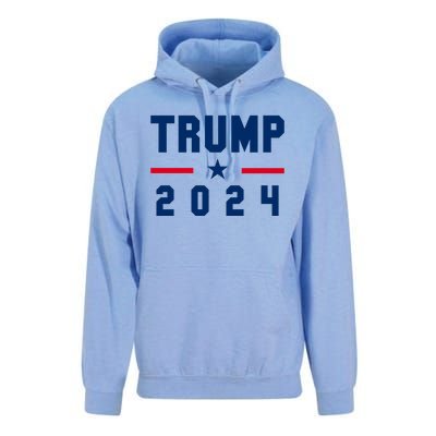 Trump 2024 ULTRA MAGA The Great MAGA King Unisex Surf Hoodie