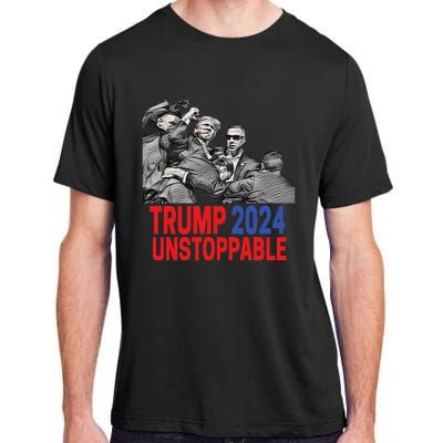 Trump 2024 Usa Pennsylvania Voters Design Adult ChromaSoft Performance T-Shirt