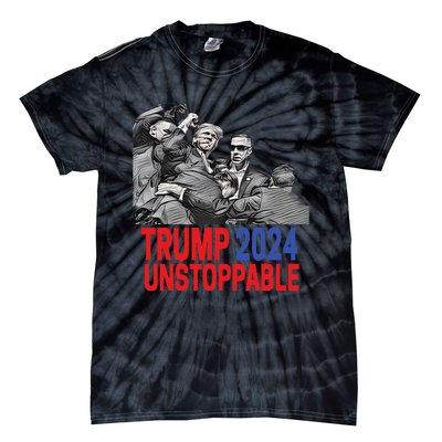 Trump 2024 Usa Pennsylvania Voters Design Tie-Dye T-Shirt