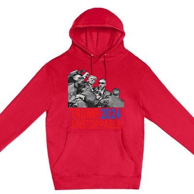 Trump 2024 Usa Pennsylvania Voters Design Premium Pullover Hoodie