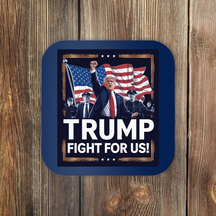 Trump 2024 Us Fight Donald Trump Election Rally Shooting 2024 Coaster