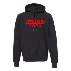 Trump 2024 Usa President Premium Hoodie