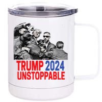 Trump 2024 Usa President Elections Pennsylvania Voters 2024 12 oz Stainless Steel Tumbler Cup