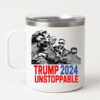 Trump 2024 Usa President Elections Pennsylvania Voters 2024 12 oz Stainless Steel Tumbler Cup