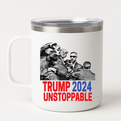 Trump 2024 Usa President Elections Pennsylvania Voters 2024 12 oz Stainless Steel Tumbler Cup