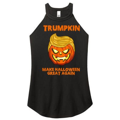 Trumpkin 2024 Usa Make Halloween Great Again Funny Women's Perfect Tri Rocker Tank